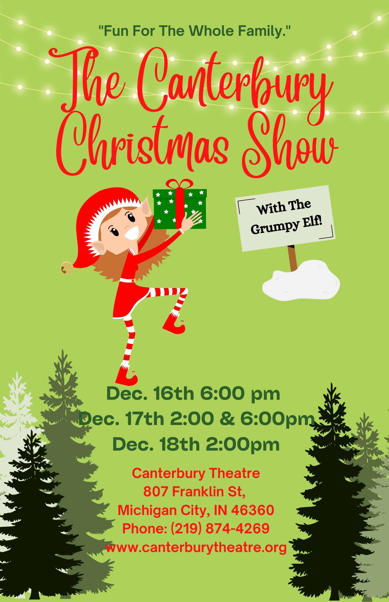 Canterbury Christmas Show (With the Grumpy Green Elf!)